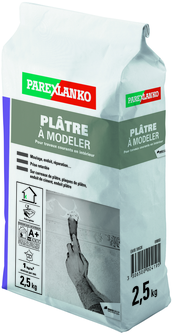 PAREX PLATRE A MODELER 2,5 KG